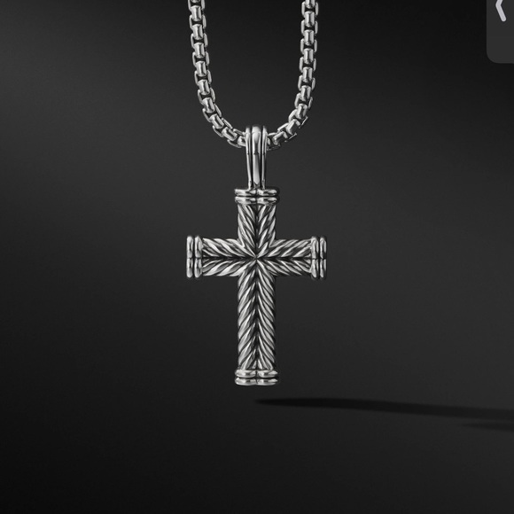 David Yurman Accessories David Yurman Chevron Cross Pendant Poshmark